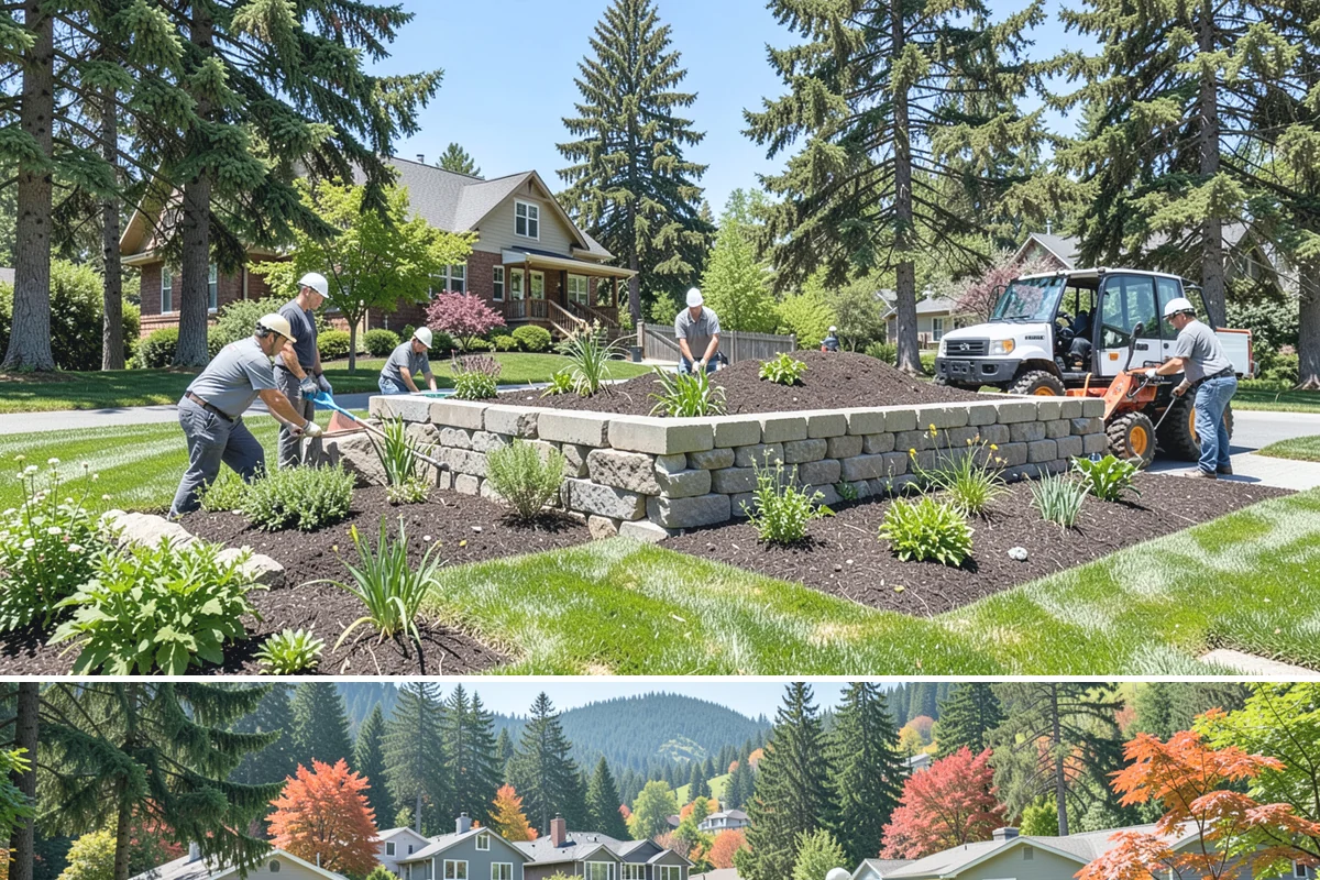 Landscape Architecture in Fircrest, Pierce County, WA - Planning any time