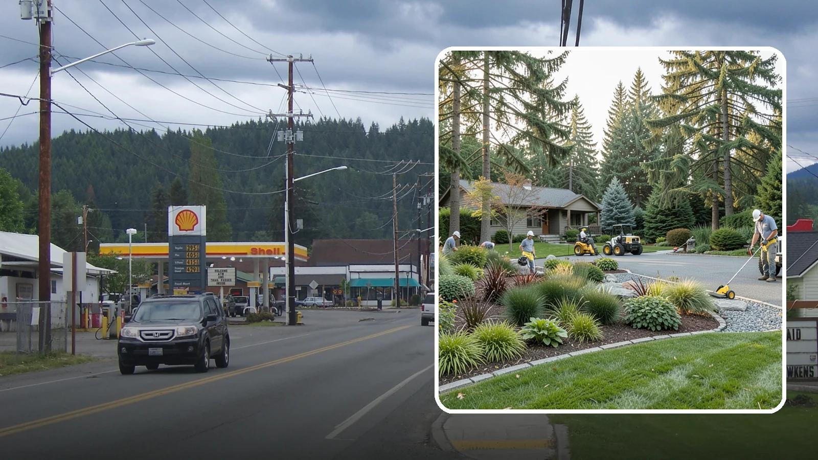 Landscape Architecture in Granite Falls, Snohomish County, WA - Comprehensive landscape architecture for complex sites, blending engineering, ecology, and design.