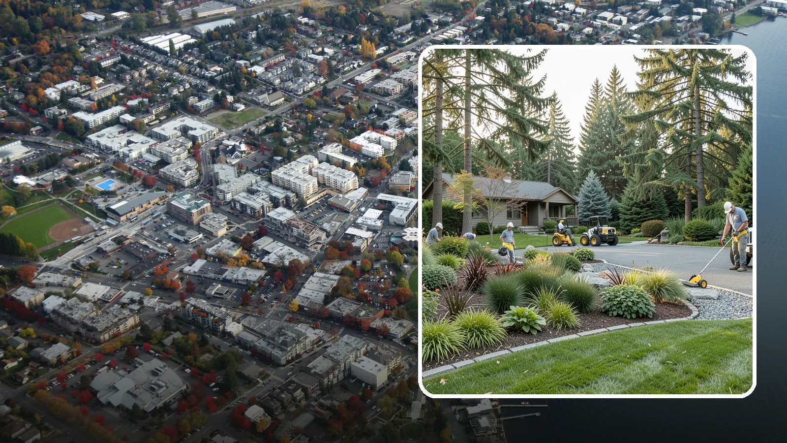 Landscape Architecture in Kirkland, King County, WA - Comprehensive landscape architecture for complex sites, blending engineering, ecology, and design.
