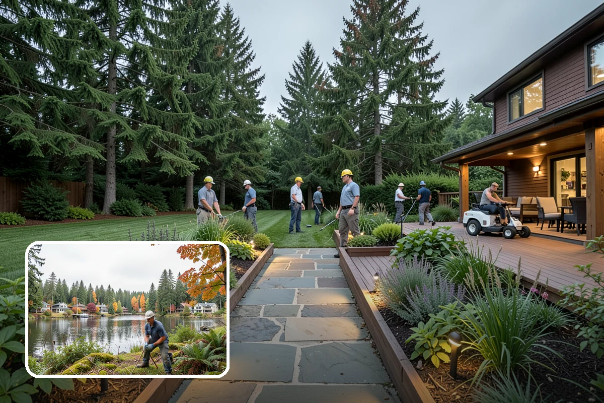 Landscape Architecture in La Conner, Skagit County, WA - Engineering rigor with design