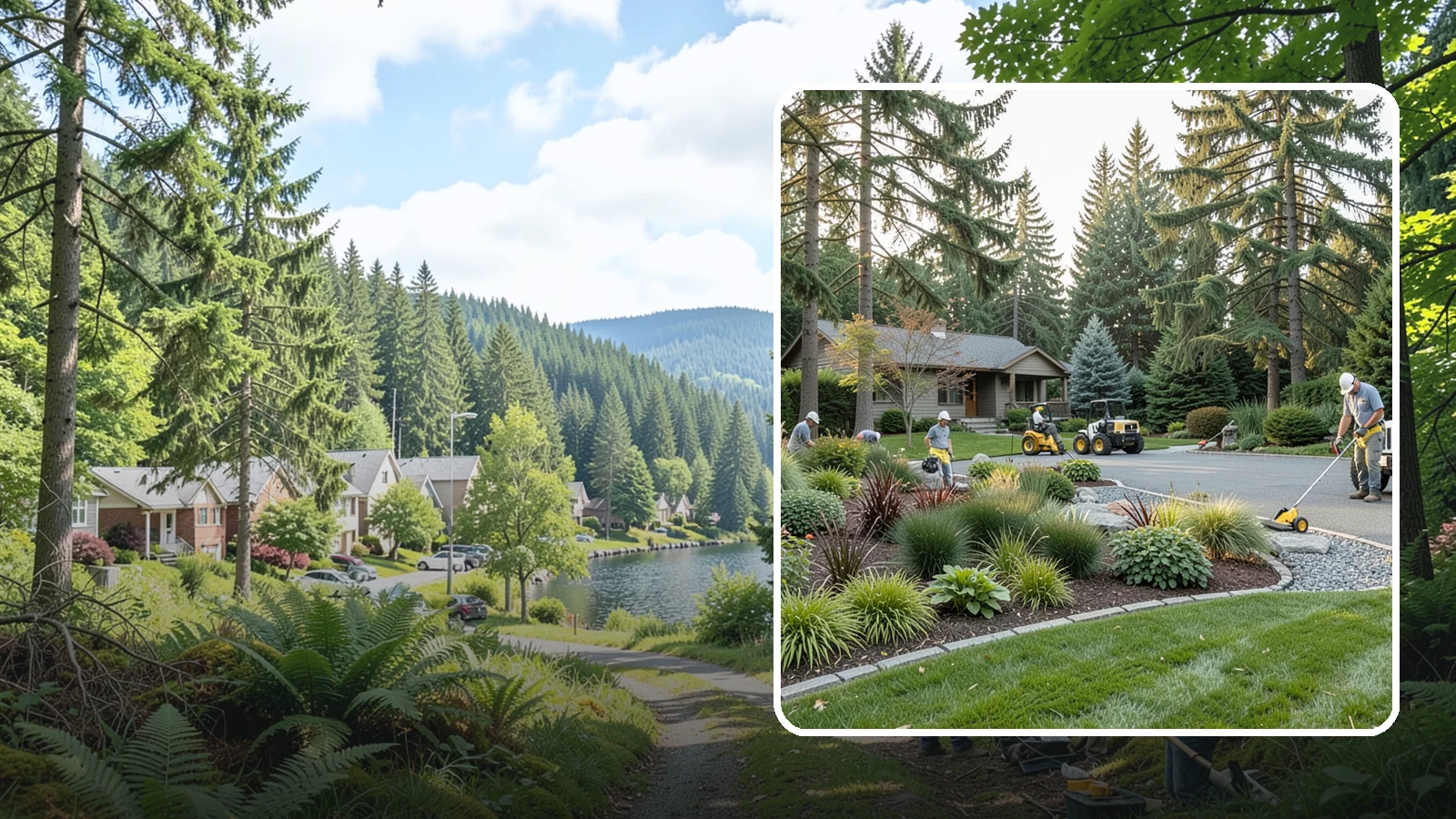 Landscape Architecture in Lake Forest Park, King County, WA - Comprehensive landscape architecture for complex sites, blending engineering, ecology, and design.