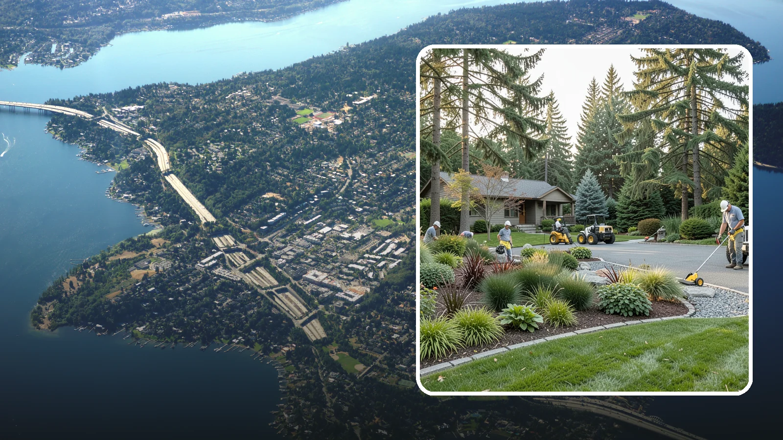 Landscape Architecture in Mercer Island, King County, WA - Comprehensive landscape architecture for complex sites, blending engineering, ecology, and design.