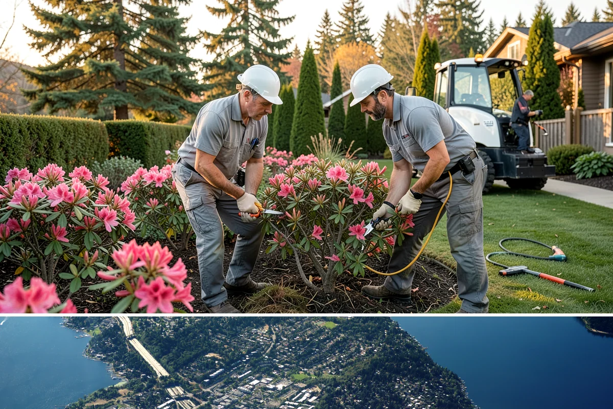 Landscape Architecture in Mercer Island, King County, WA - Planning any time