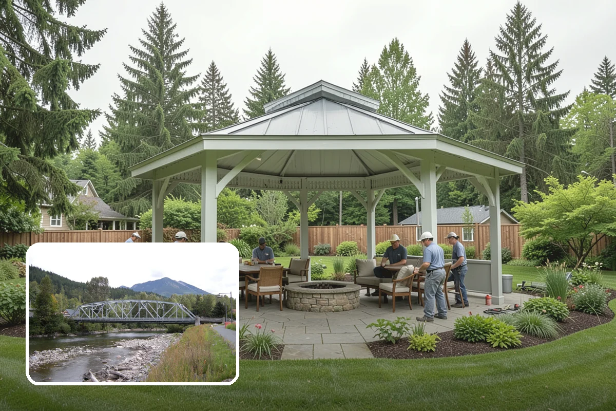 Landscape Architecture in Skykomish, King County, WA - Engineering rigor with design