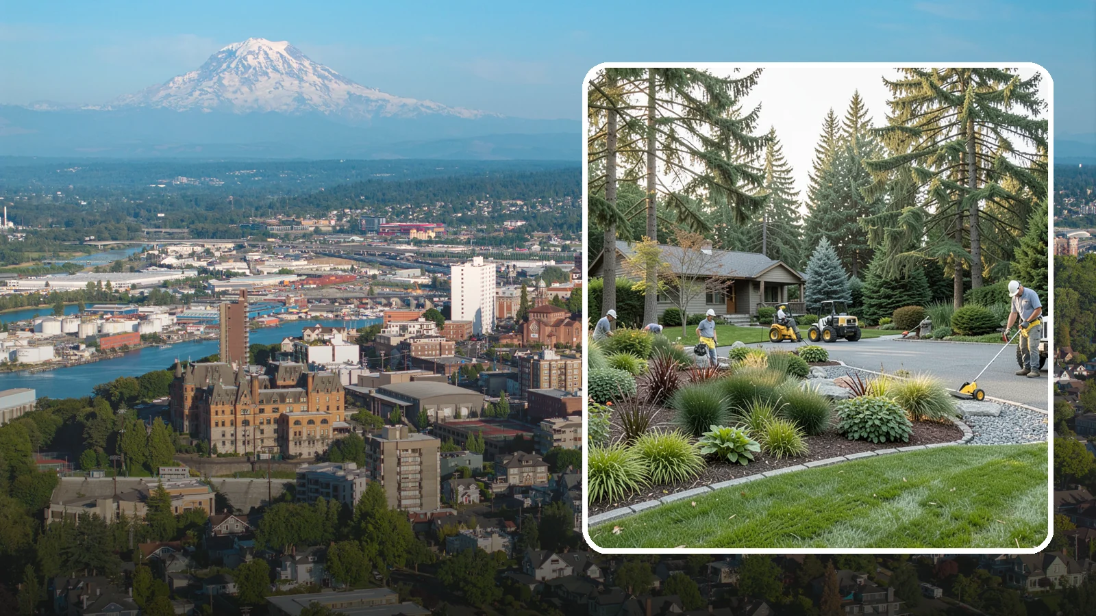 Landscape Architecture in Tacoma, Pierce County, WA - Comprehensive landscape architecture for complex sites, blending engineering, ecology, and design.