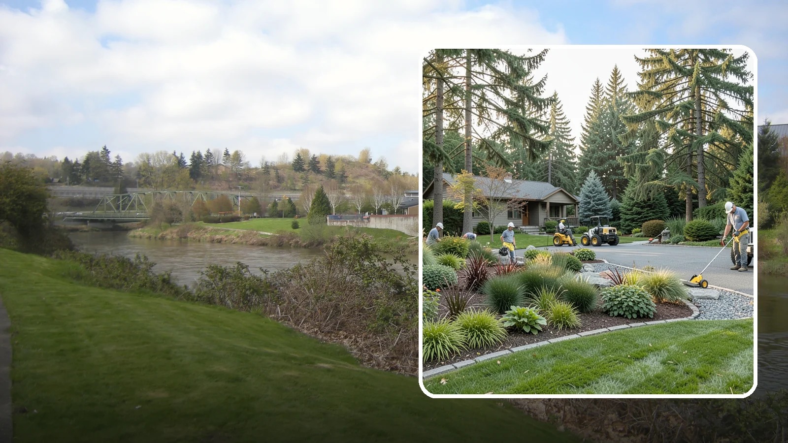 Landscape Architecture in Tukwila, King County, WA - Comprehensive landscape architecture for complex sites, blending engineering, ecology, and design.
