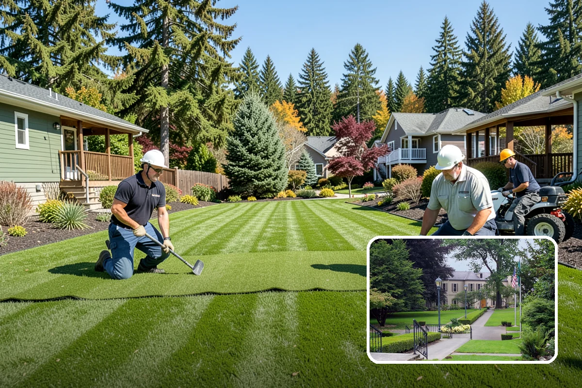 Landscape Architecture in Woodinville, King County, WA - Engineering rigor with design
