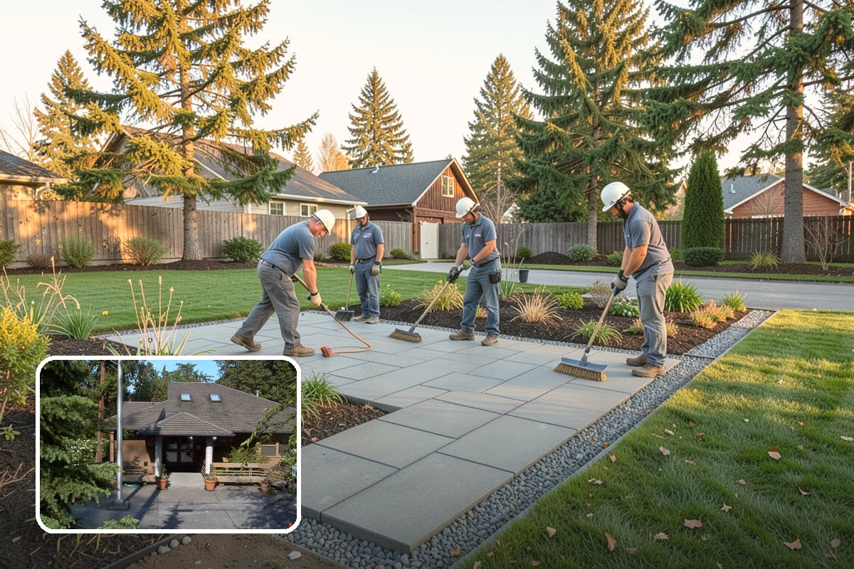 Landscape Architecture in Yarrow Point, King County, WA - Engineering rigor with design