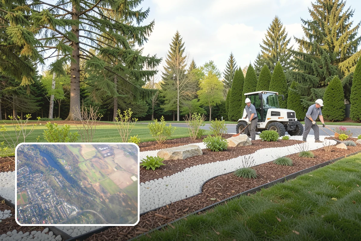 Landscape Curbing in Algona, King County, WA - Clean, continuous, permanent edge