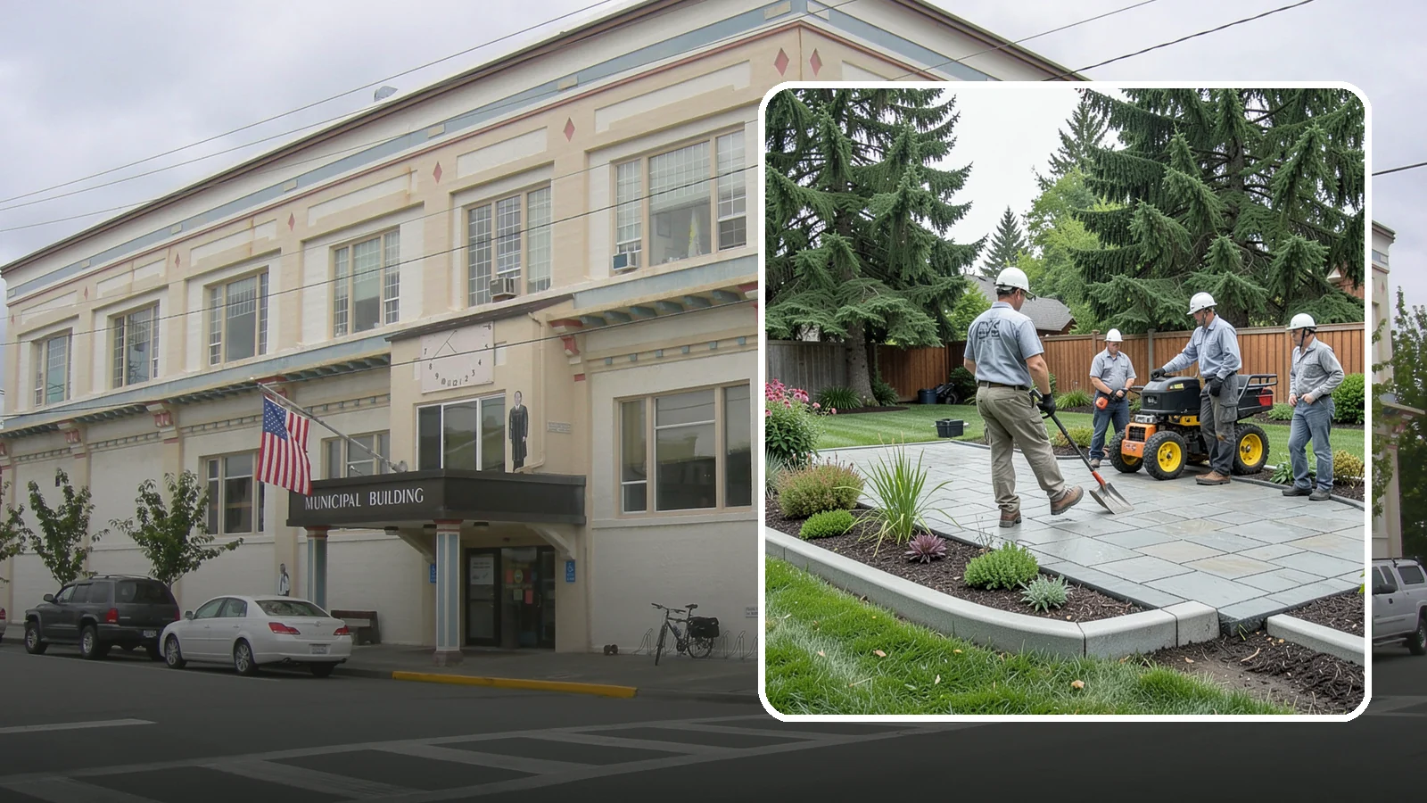 Landscape Curbing in Anacortes, Skagit County, WA - Continuous decorative concrete curbing that defines beds and borders with a clean, permanent edge.
