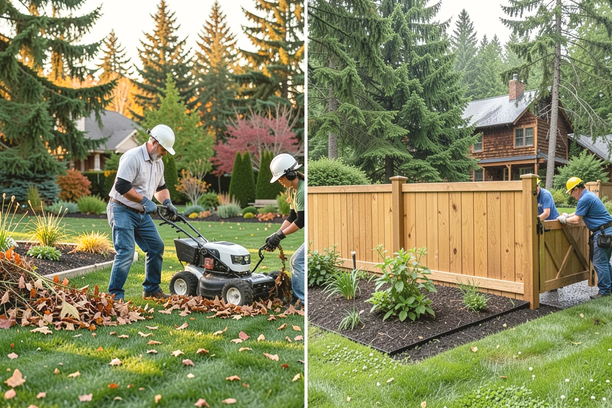 Landscape Curbing in Anacortes, Skagit County, WA - Lay out the curb path and profile