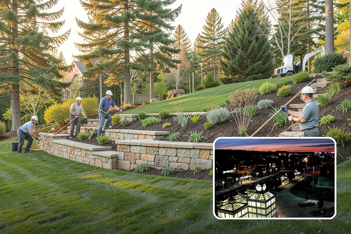 Landscape Curbing in Auburn, King County, WA - Clean, continuous, permanent edge
