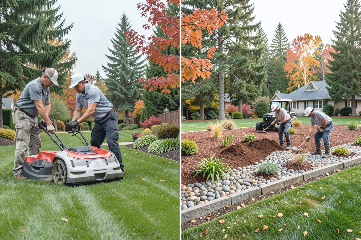 Landscape Curbing in Bonney Lake, Pierce County, WA - Lay out the curb path and profile