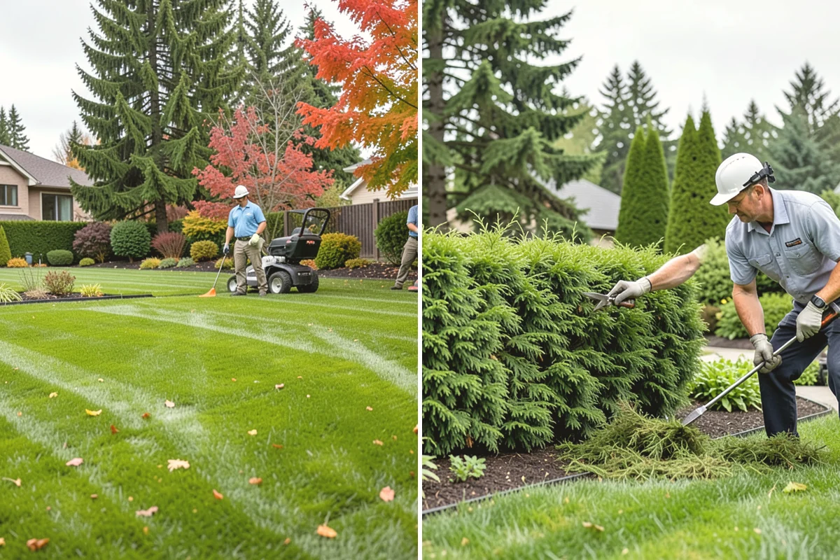 Landscape Curbing in Carnation, King County, WA - Lay out the curb path and profile