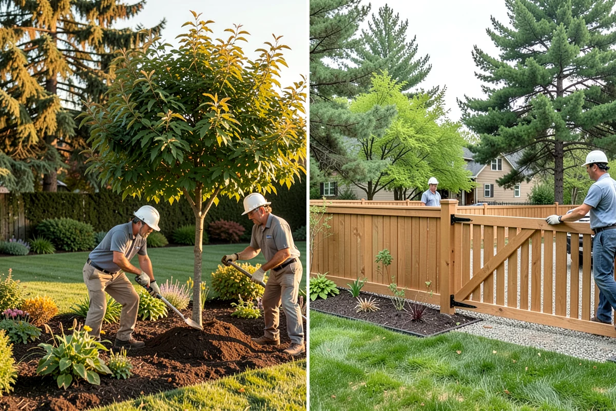 Landscape Curbing in Concrete, Skagit County, WA - Lay out the curb path and profile