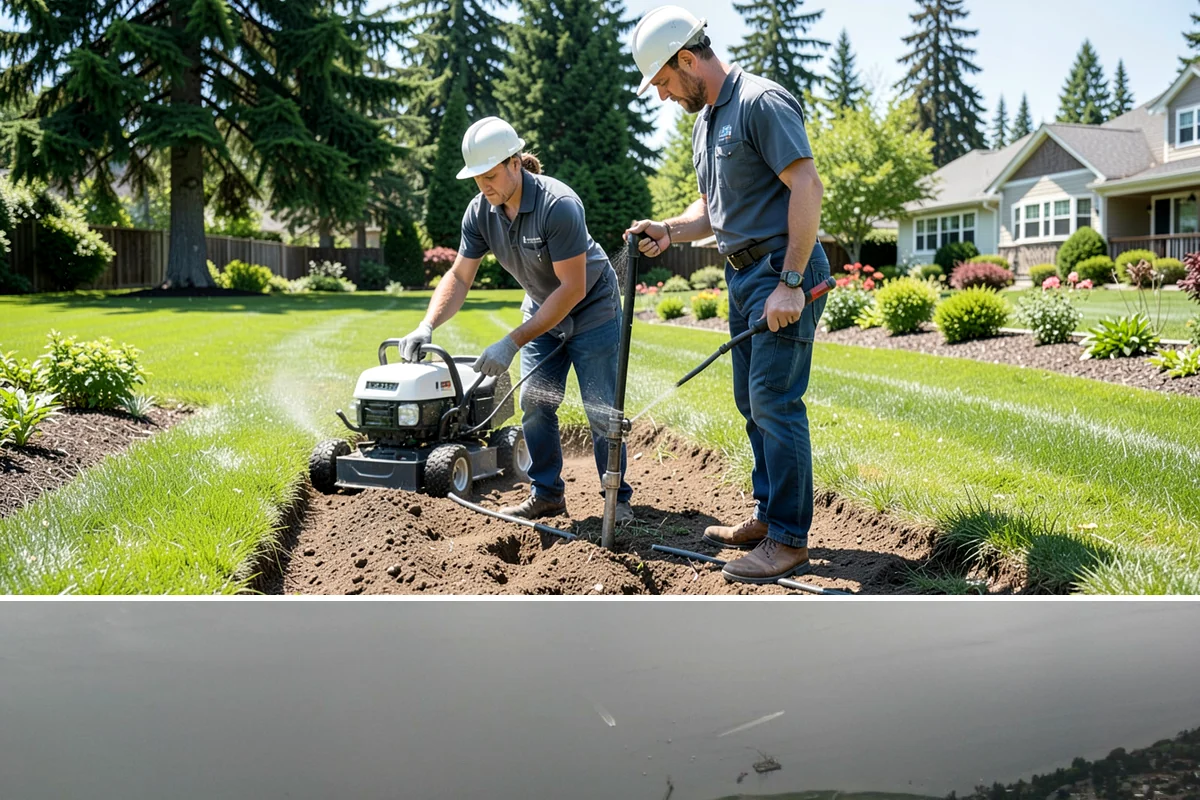 Landscape Curbing in Des Moines, King County, WA - Best installed in mild, dry weather.