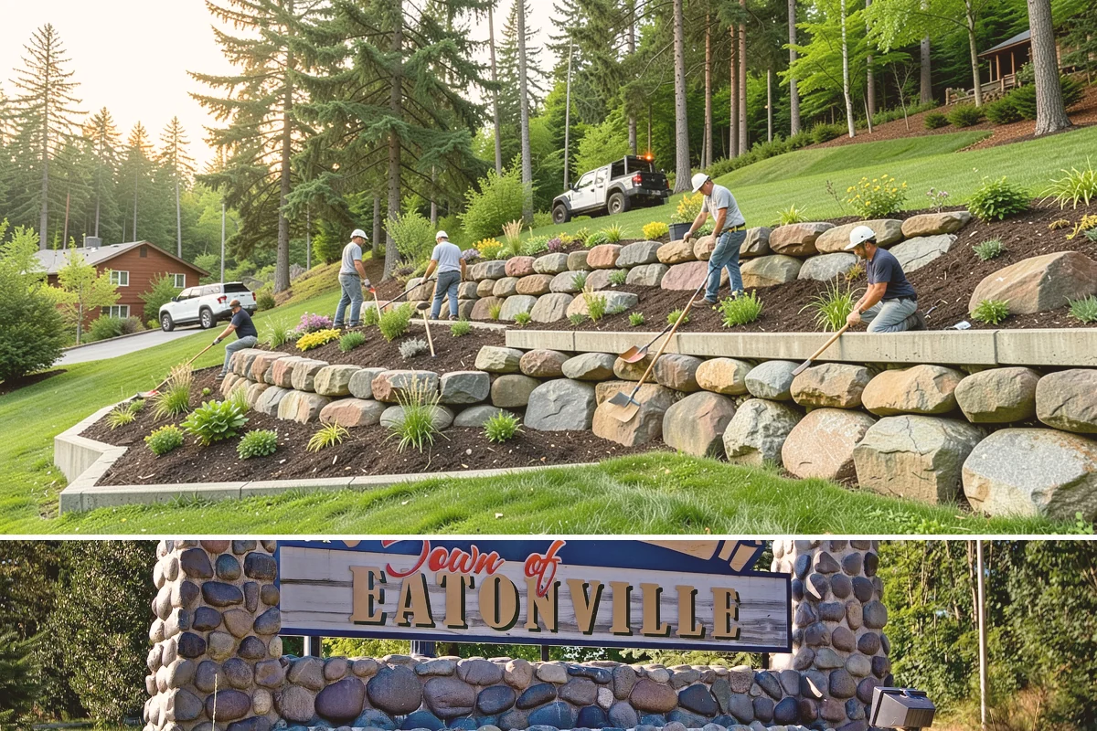 Landscape Curbing in Eatonville, Pierce County, WA - Best installed in mild, dry weather.