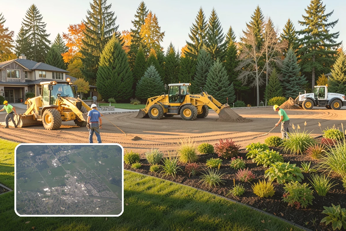 Landscape Curbing in Enumclaw, King County, WA - Clean, continuous, permanent edge