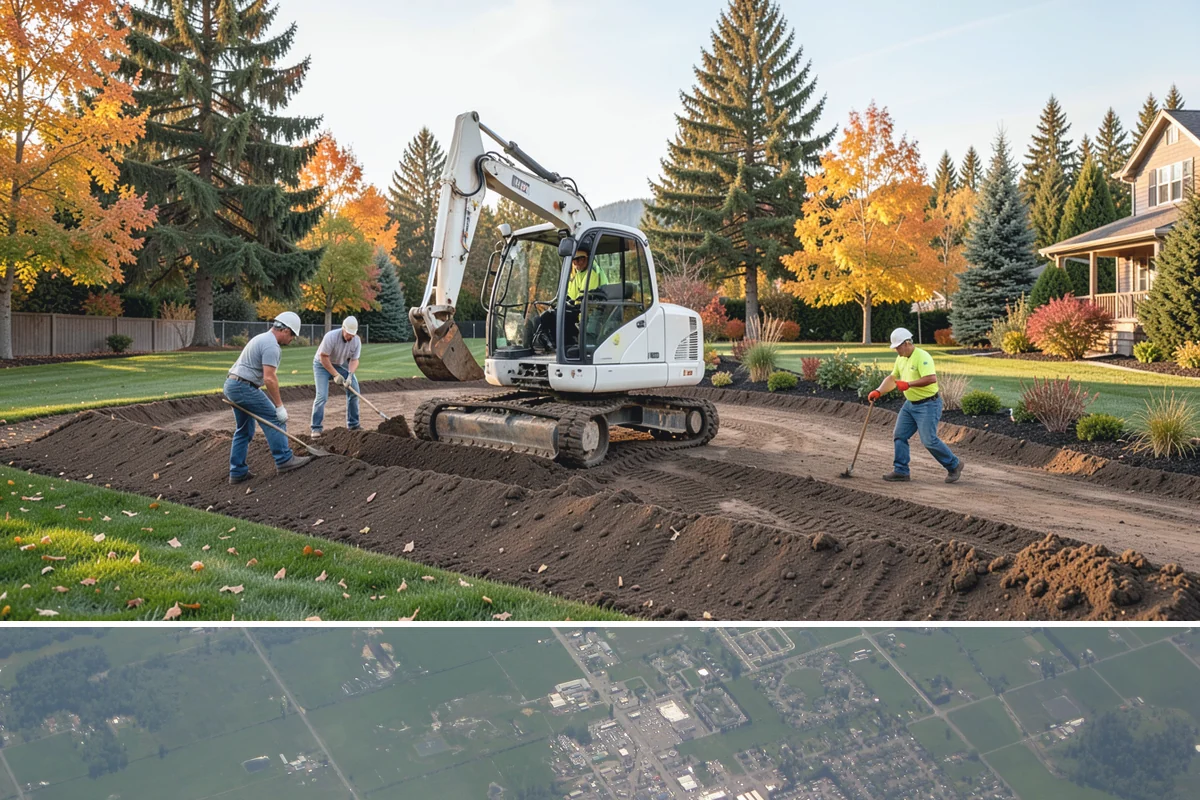 Landscape Curbing in Enumclaw, King County, WA - Best installed in mild, dry weather.