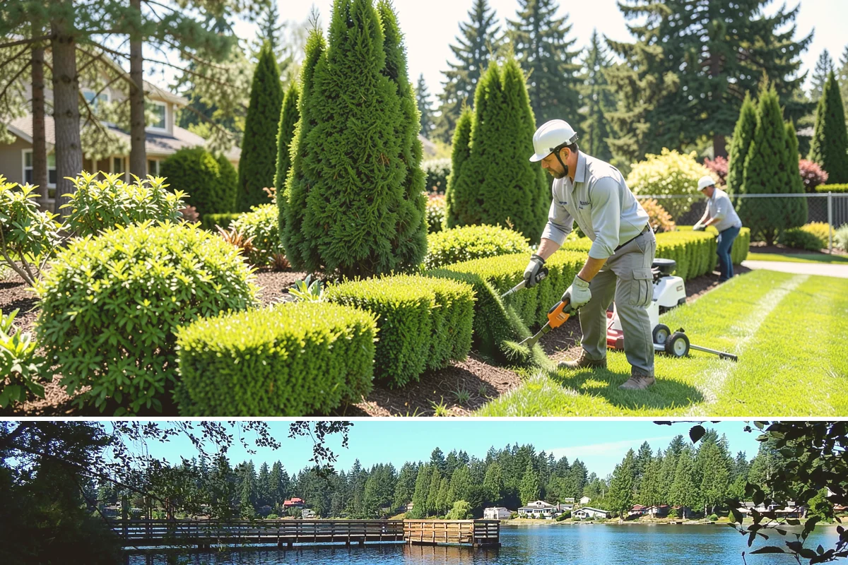 Landscape Curbing in Federal Way, King County, WA - Best installed in mild, dry weather.