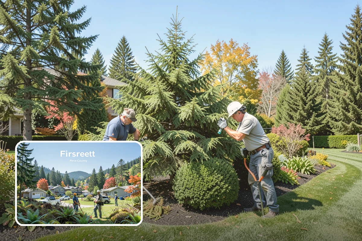 Landscape Curbing in Fircrest, Pierce County, WA - Clean, continuous, permanent edge