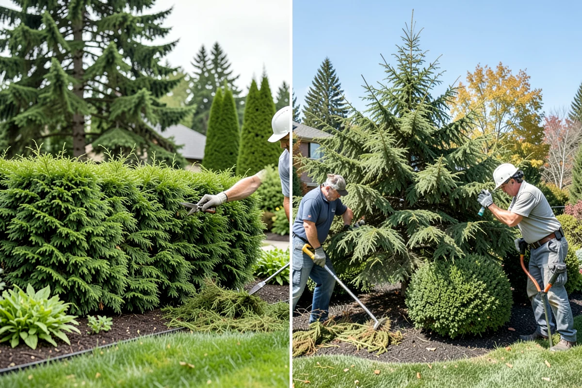 Landscape Curbing in Gig Harbor, Pierce County, WA - Lay out the curb path and profile