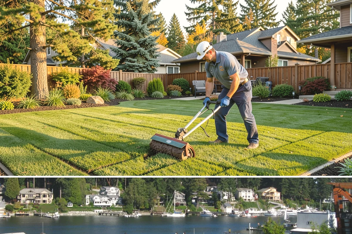 Landscape Curbing in Gig Harbor, Pierce County, WA - Best installed in mild, dry weather.