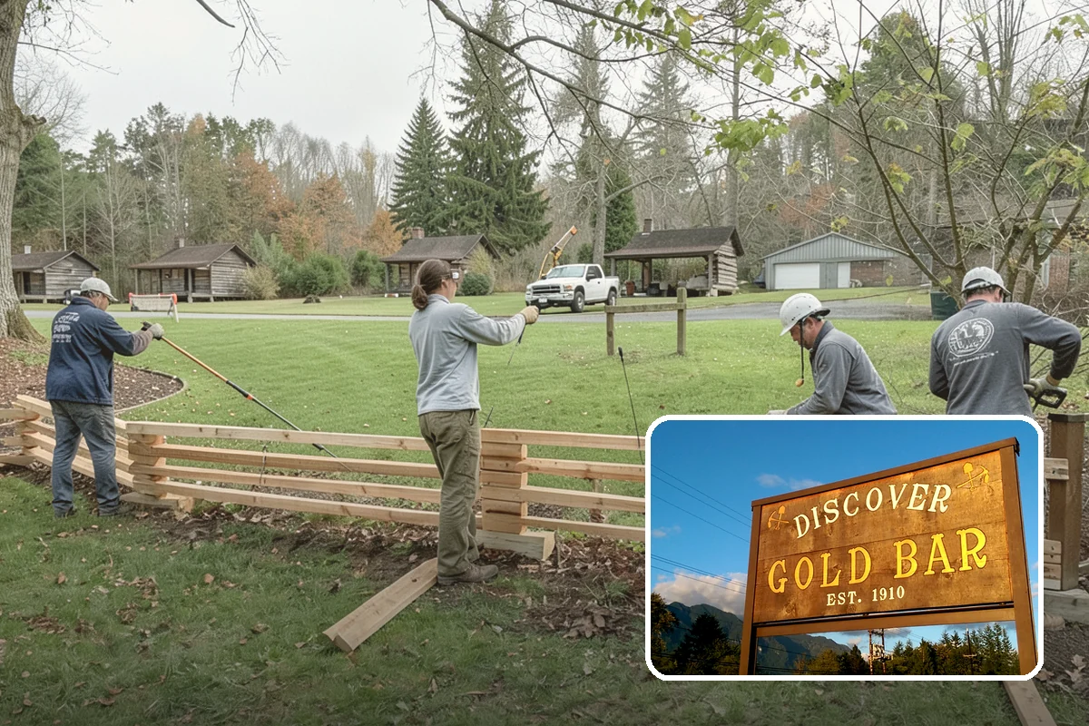 Landscape Curbing in Gold Bar, Snohomish County, WA - Clean, continuous, permanent edge