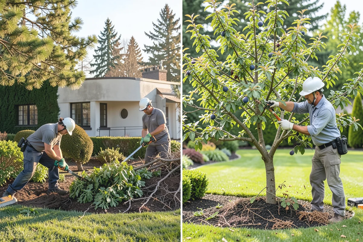 Landscape Curbing in Gold Bar, Snohomish County, WA - Lay out the curb path and profile