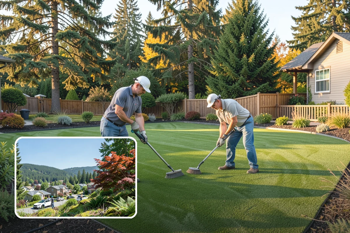 Landscape Curbing in Index, Snohomish County, WA - Clean, continuous, permanent edge