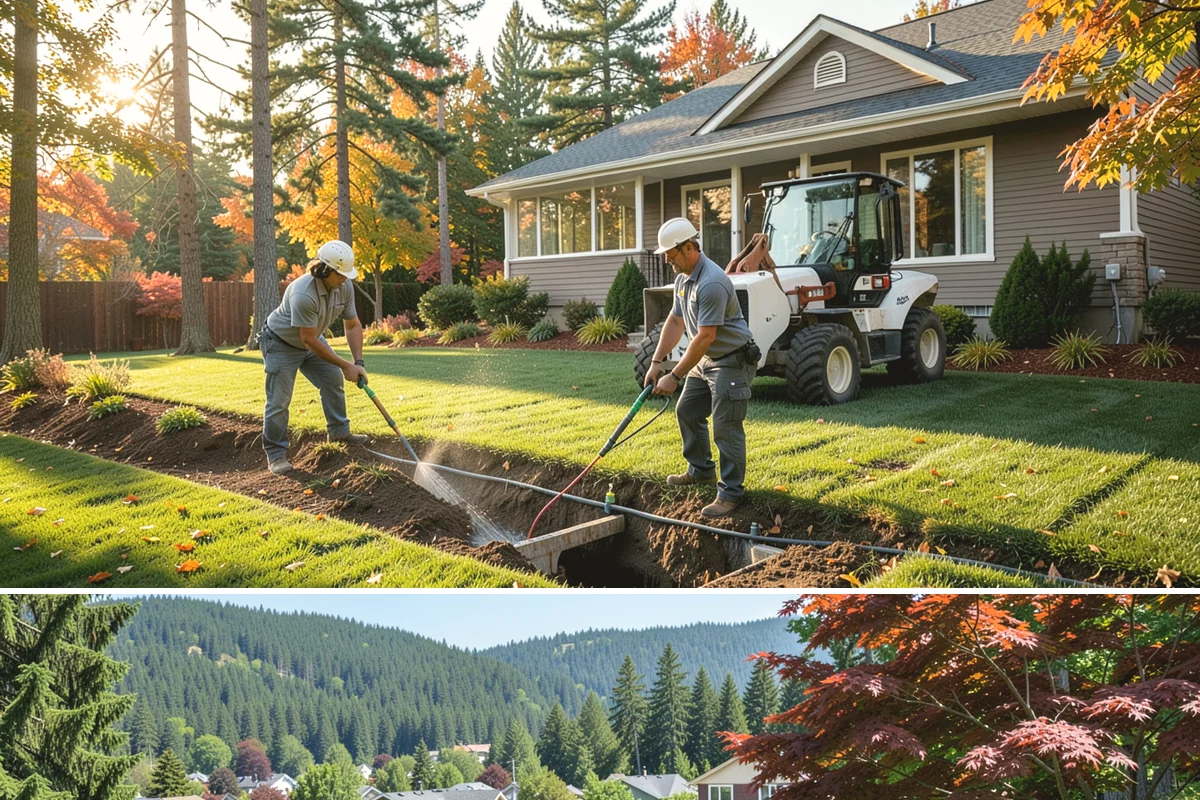 Landscape Curbing in Index, Snohomish County, WA - Best installed in mild, dry weather.