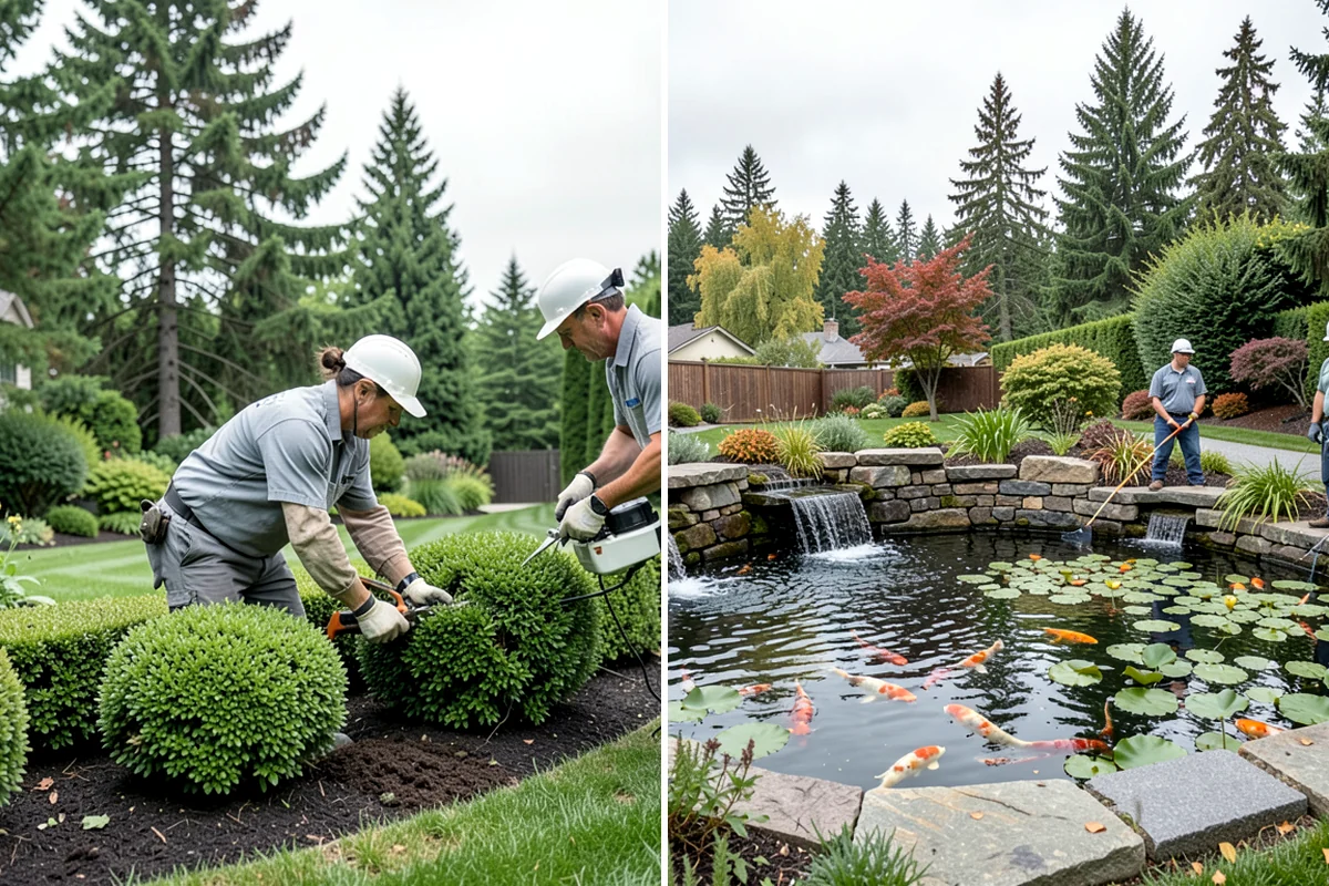 Landscape Curbing in Kenmore, King County, WA - Lay out the curb path and profile