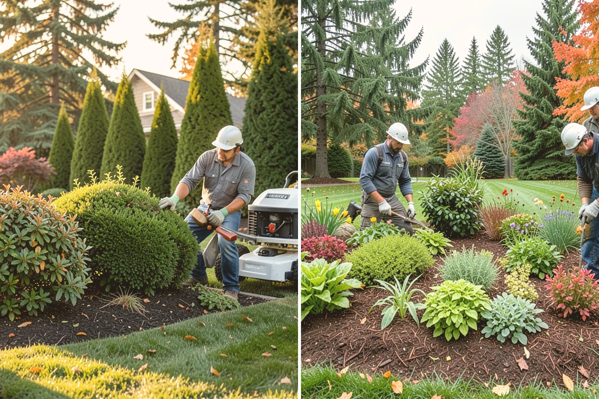 Landscape Curbing in Kent, King County, WA - Lay out the curb path and profile