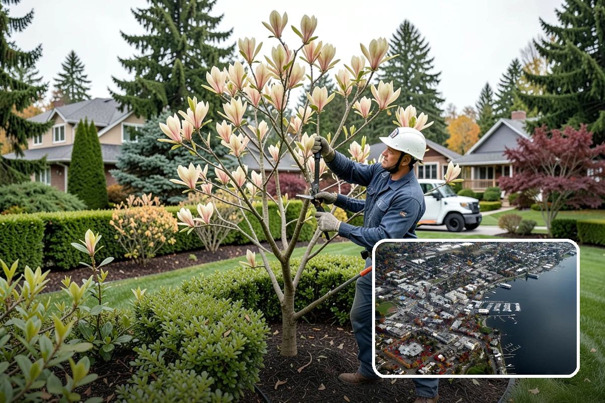 Landscape Curbing in Kirkland, King County, WA - Clean, continuous, permanent edge