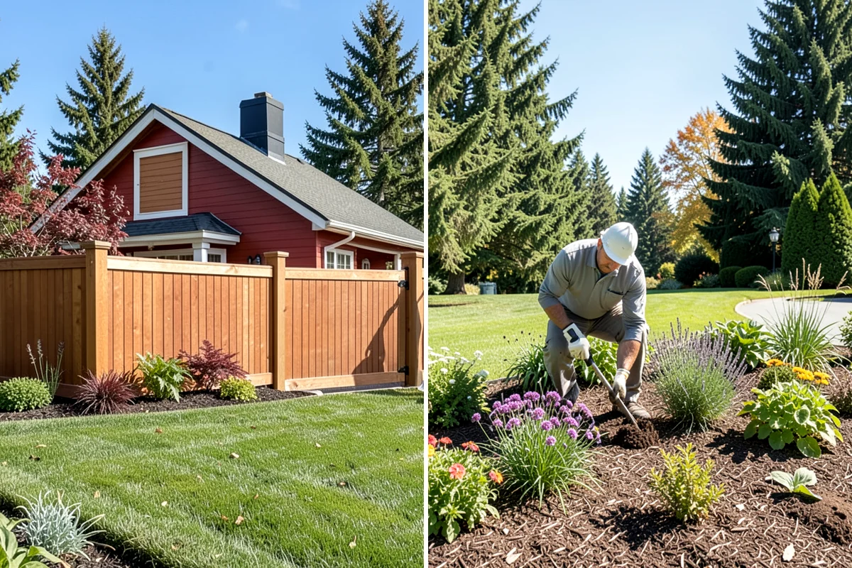 Landscape Curbing in Lake Forest Park, King County, WA - Lay out the curb path and profile