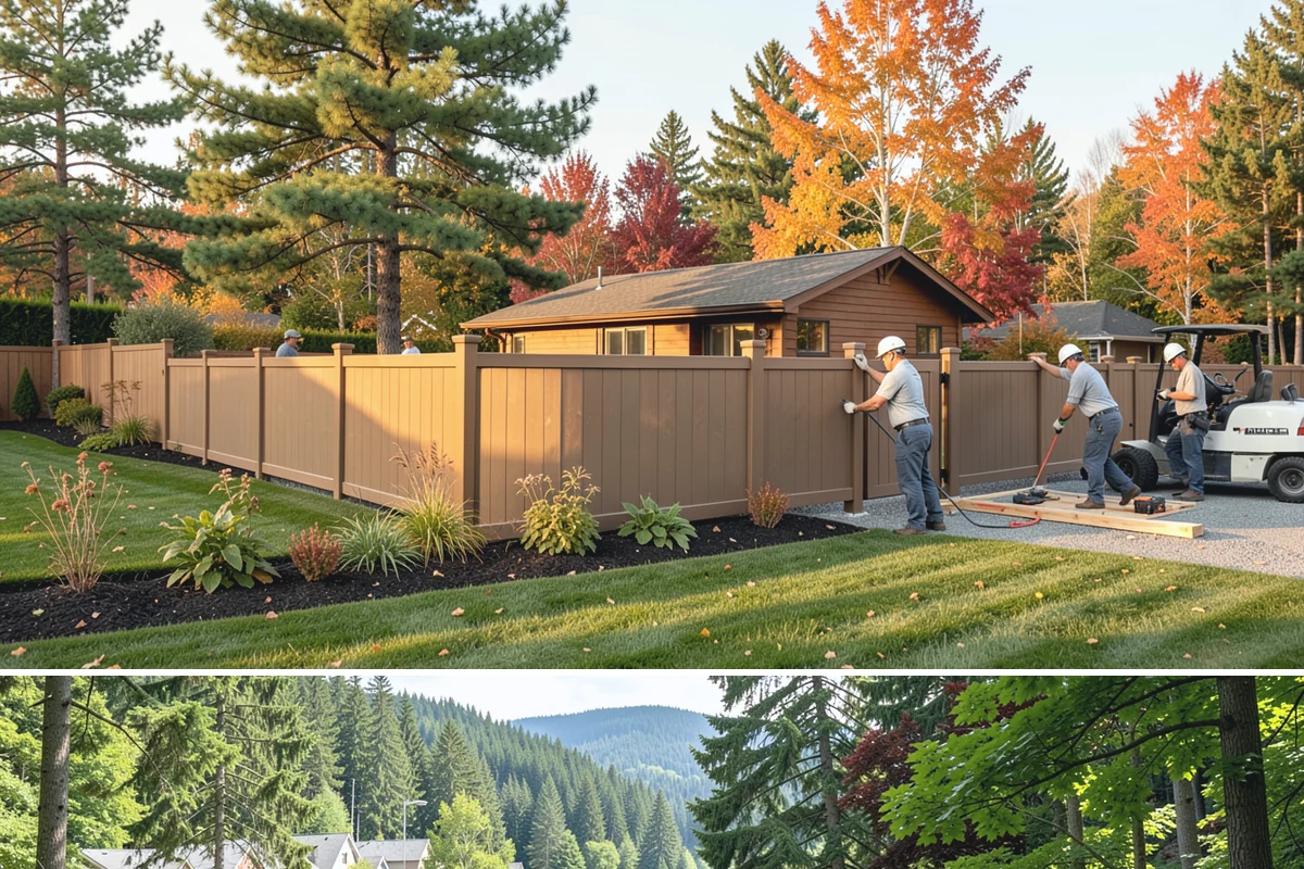 Landscape Curbing in Lake Forest Park, King County, WA - Best installed in mild, dry weather.