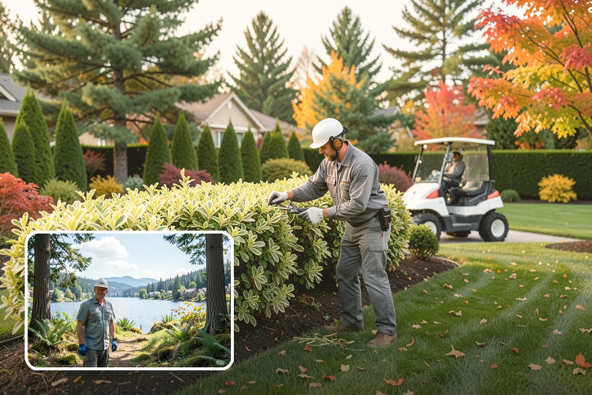 Landscape Curbing in Milton, King County, WA - Clean, continuous, permanent edge