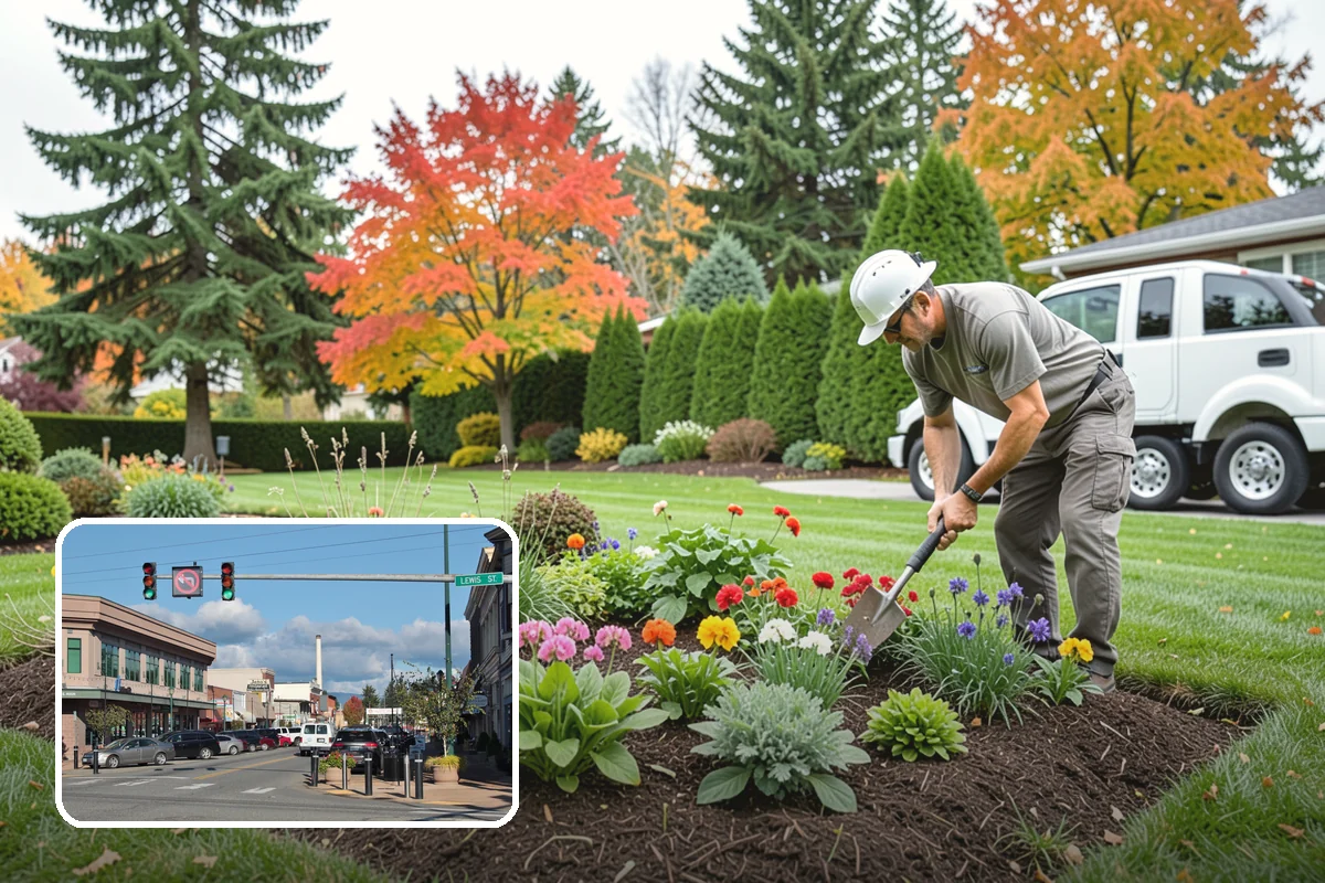 Landscape Curbing in Monroe, Snohomish County, WA - Clean, continuous, permanent edge