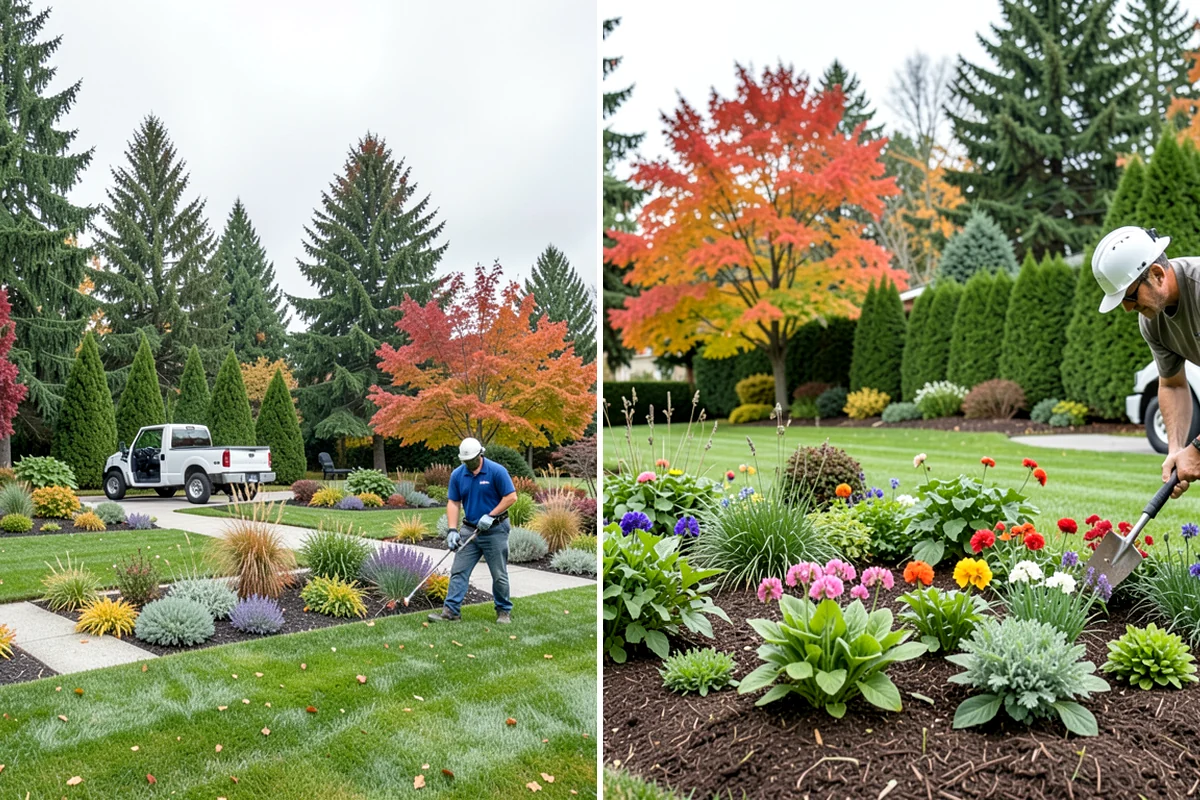 Landscape Curbing in Normandy Park, King County, WA - Lay out the curb path and profile