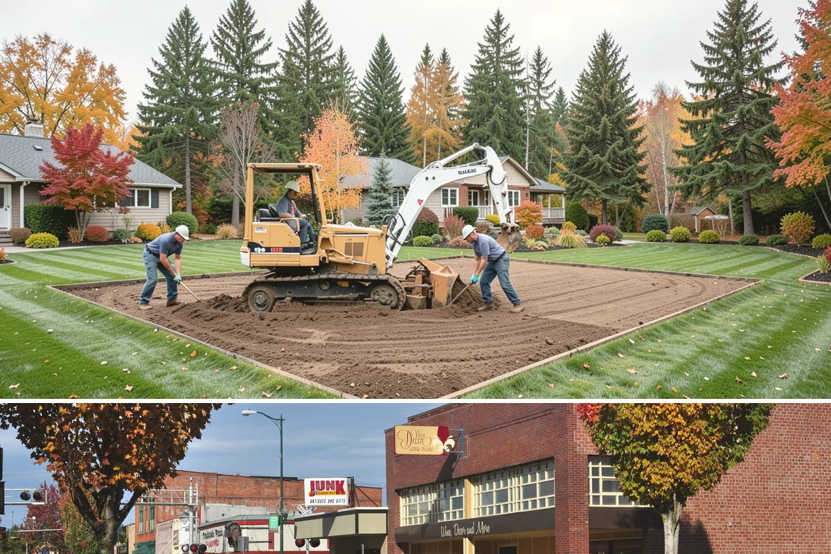Landscape Curbing in Puyallup, Pierce County, WA - Best installed in mild, dry weather.