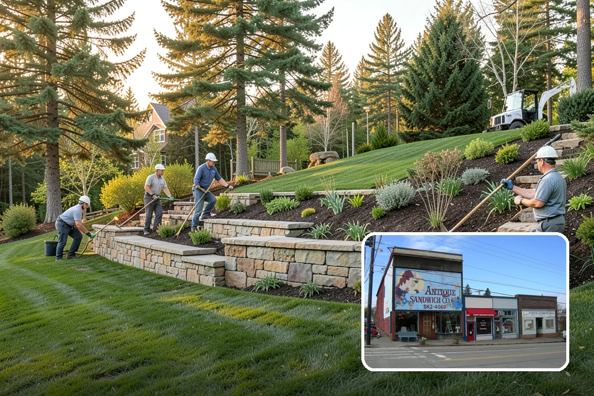 Landscape Curbing in Ruston, Pierce County, WA - Clean, continuous, permanent edge