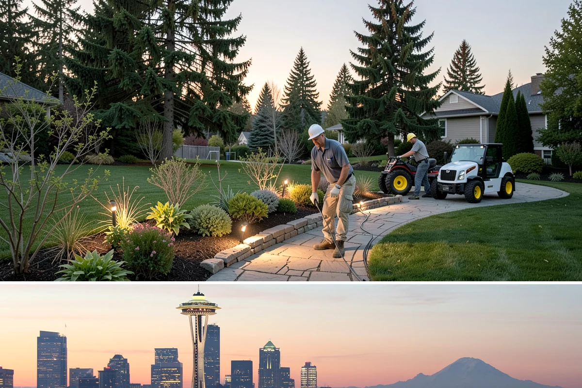 Landscape Curbing in Seattle, King County, WA - Best installed in mild, dry weather.