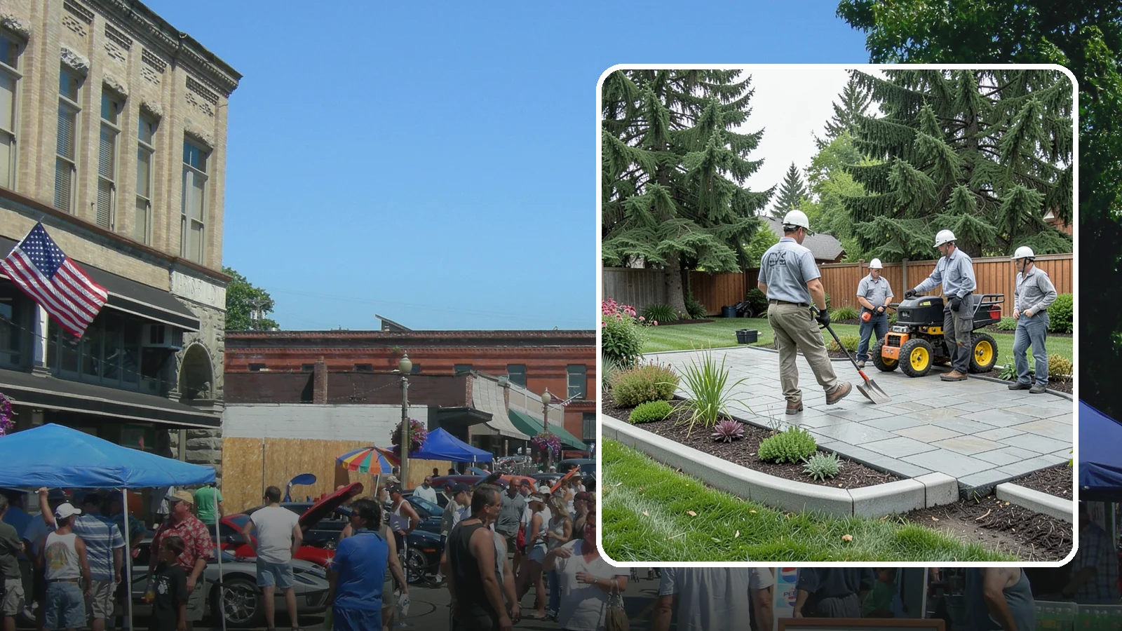 Landscape Curbing in Snohomish, Snohomish County, WA - Continuous decorative concrete curbing that defines beds and borders with a clean, permanent edge.