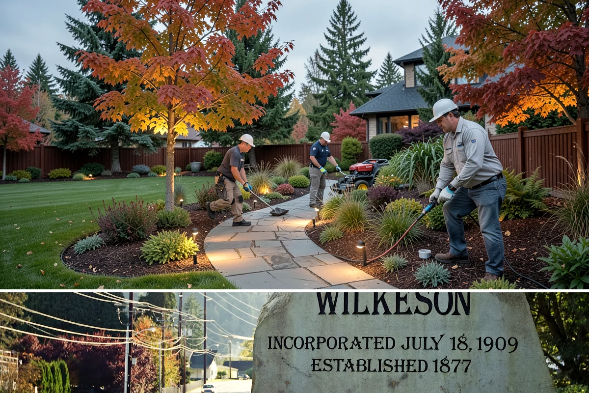 Landscape Curbing in Wilkeson, Pierce County, WA - Best installed in mild, dry weather.