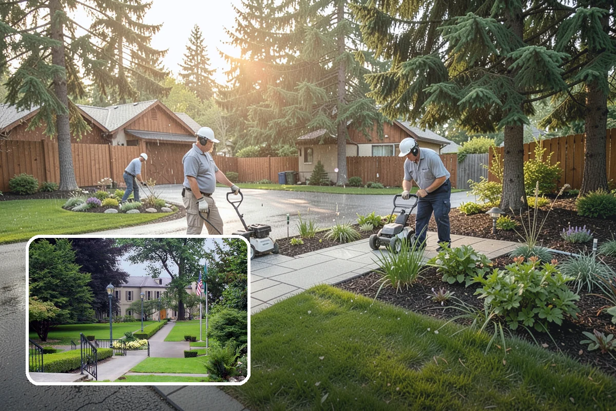 Landscape Curbing in Woodinville, King County, WA - Clean, continuous, permanent edge