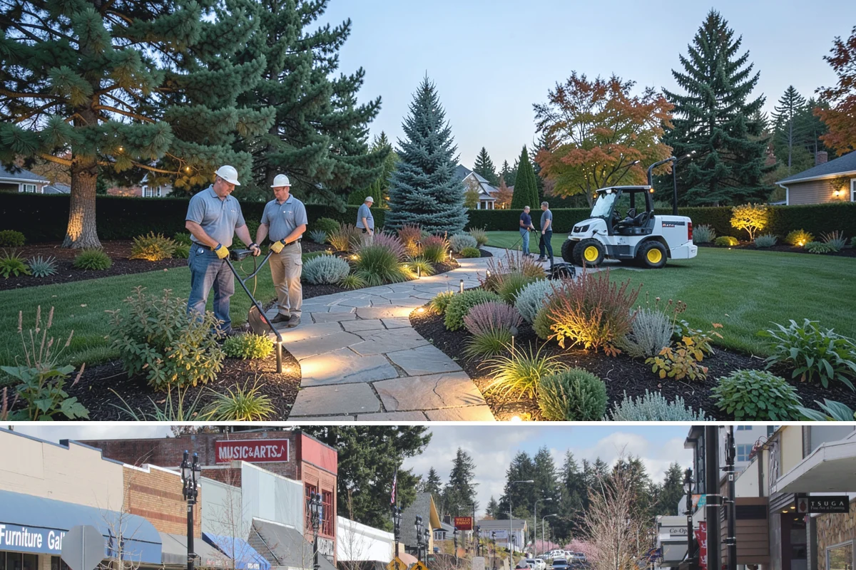 Landscape Design & Installation in Bothell, King County, WA - Design any time