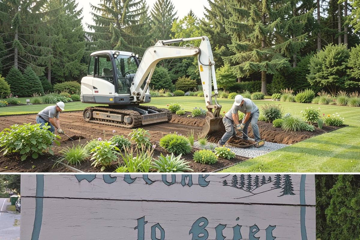 Landscape Design & Installation in Brier, Snohomish County, WA - Design any time