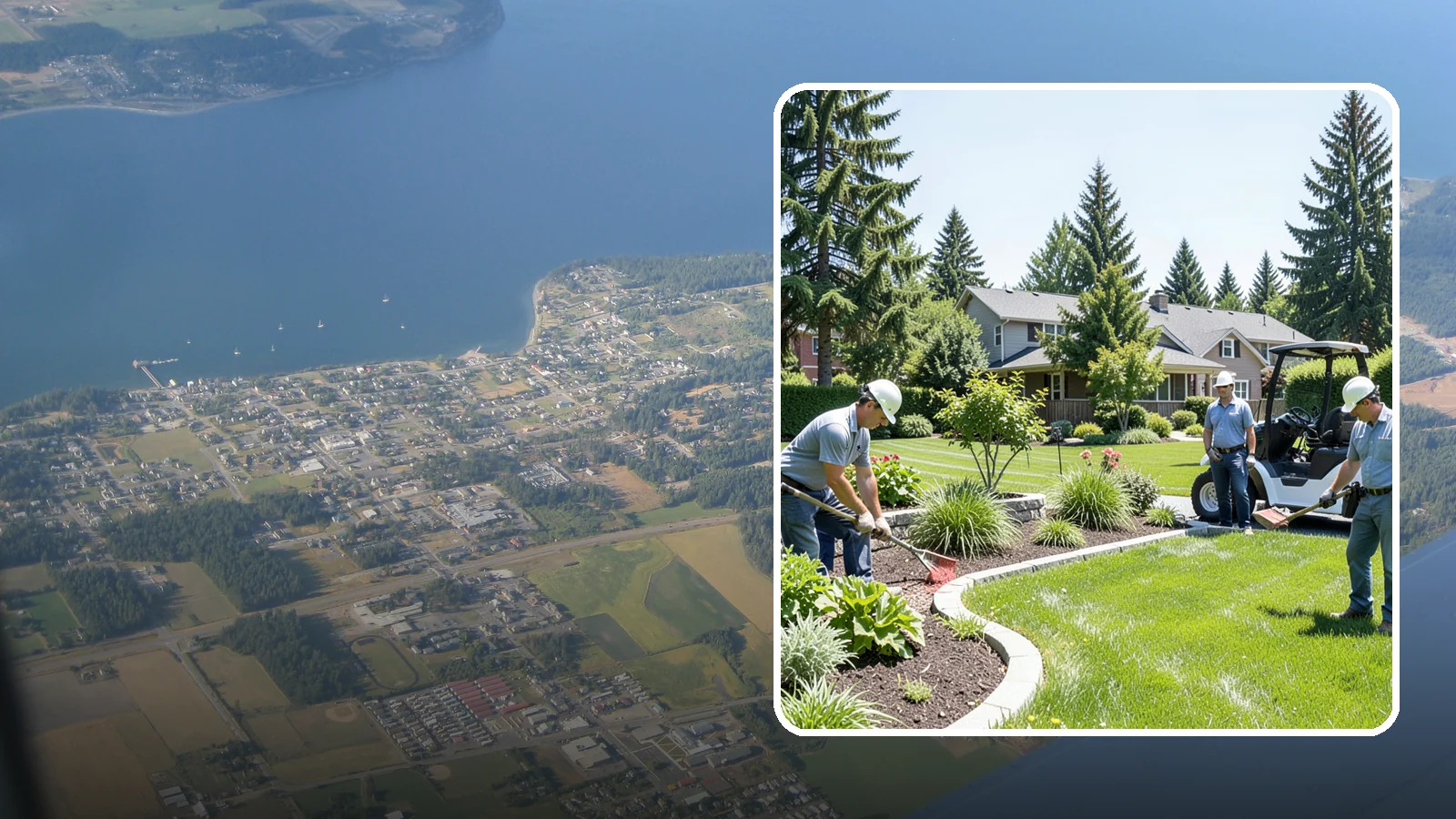 Landscape Design & Installation in Coupeville, Island County, WA - End-to-end design-build service that takes your landscape from concept to finished, planted reality.