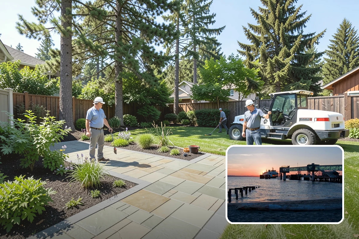 Landscape Design & Installation in Edmonds, Snohomish County, WA - One team from concept to completion