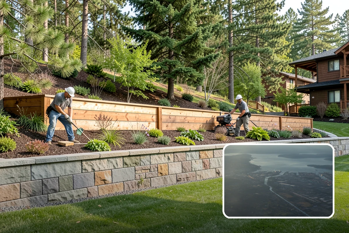 Landscape Design & Installation in Fife, Pierce County, WA - One team from concept to completion